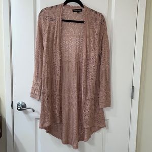 See through cardigan